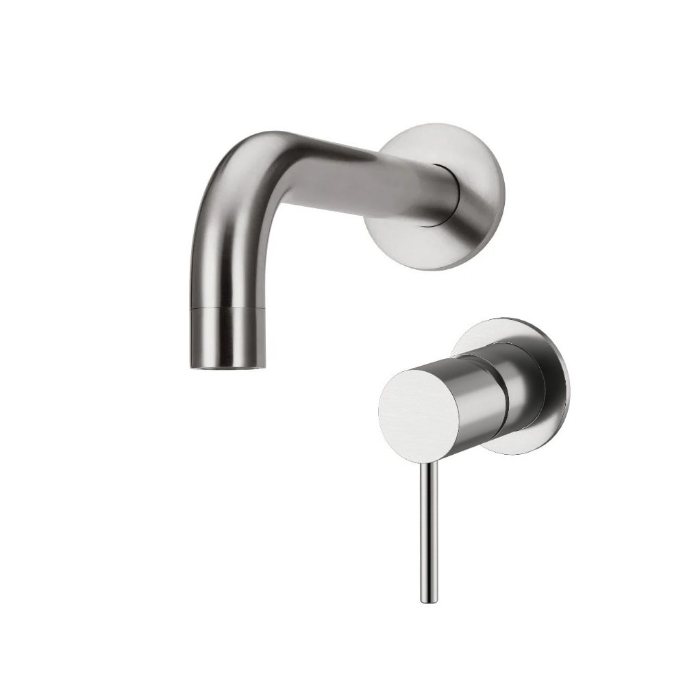 Miami Outdoor Marine Grade 316L Stainless Steel All Purpose Spout & Hot/Cold Mixer Set