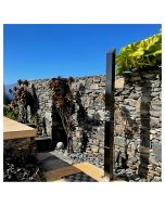 Toorak Black 316L Marine Grade Stainless Steel Outdoor Waterfall Pool Beach Shower Panel