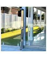 Bondi Silver ADA 316L Stainless Steel Marine Grade Outdoor Shower System Tower Panel