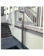  Bondi Push Button 15 Seconds Timed Flow Control. 316L Marine Grade Stainless Steel Outdoor Pool Shower (Cold Water Only)